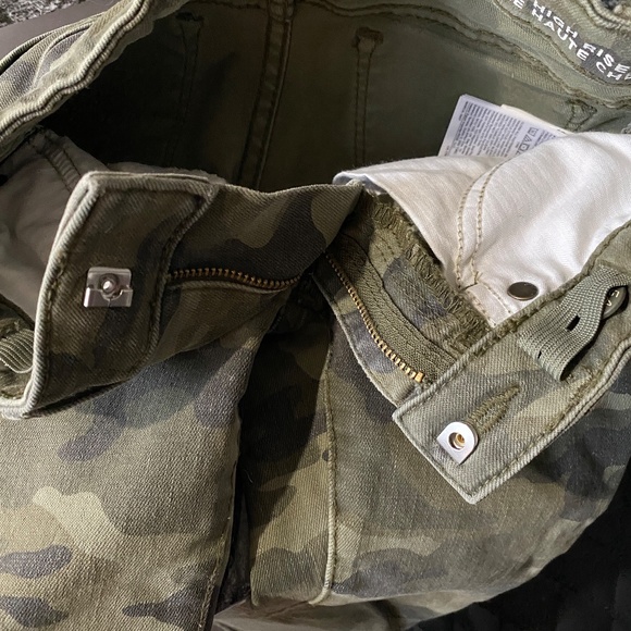 Girls Camo Jeggings Size 6 - Picture 5 of 7